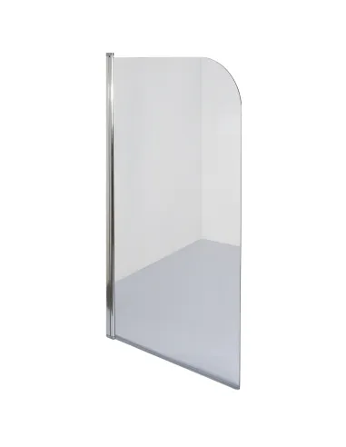 Скляна шторка для ванної Bravo Elba 80T прозора - 3