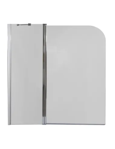 Стеклянная шторка для ванной Bravo Enza 120T прозрачная - 2