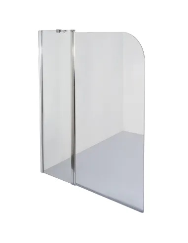 Стеклянная шторка для ванной Bravo Enza 120T прозрачная - 3