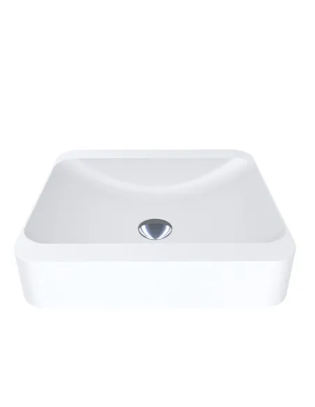 Умивальник для ванної Miraggio Geneva Mirasoft, 395х445х110 мм - 4