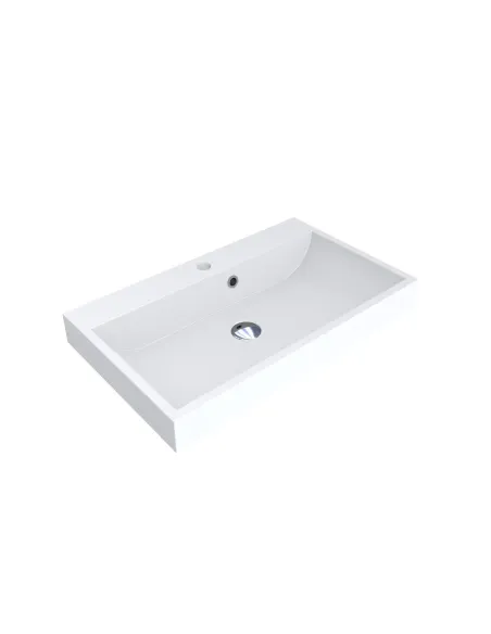 Умивальник для ванної Miraggio Varna 700 Mirasoft, 416х694х126 мм - 1