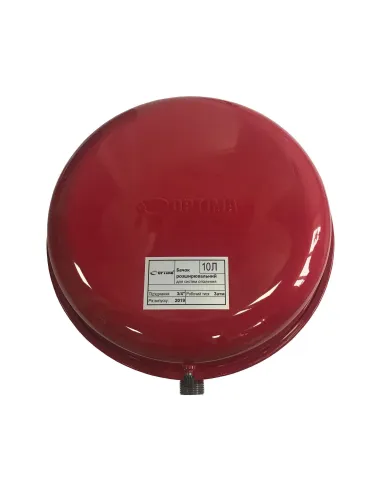 Расширительный бак плоский Optima 10 литров, для систем отопления - 3