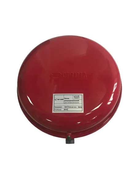 Расширительный бак плоский Optima 10 литров, для систем отопления - 3