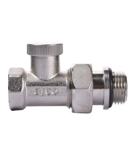 Кран для радіатора прямий Arco 507655 1/2 з ущільнювачем, під ключ - 1