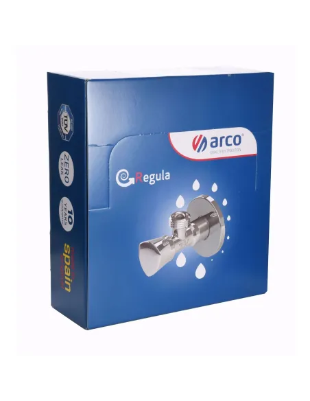 Набор кранов приборных угловых Arco 1/2х1/2 дюйма Zenit Regula Z0912 - 2