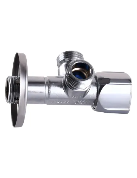 Кран приборный шаровой двойной угловой Arco 1/2х3/4х3/4 дюйма A80TWIN CQ4107 - 2