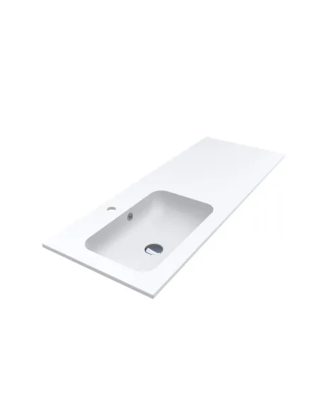 Умивальник для ванної Miraggio Della 1200 L Mirasoft, 451х1200х134 мм - 1