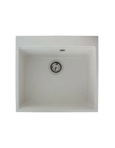 Мийка кухонна кам`яна прямокутна Miraggio Lagoon 540 Jasmine, 510x541x215 мм - 3