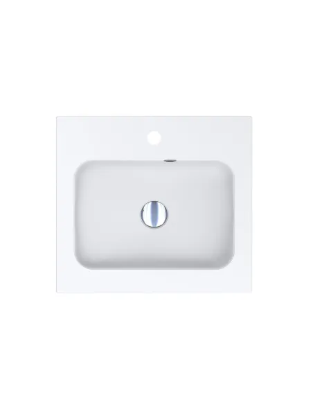 Умивальник для ванної Miraggio Della 500 Matt, 451х501х134 мм - 4