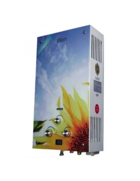 Колонка газовая Дион Фото-панель JSD 10 подсолнух, дымоходная - 1