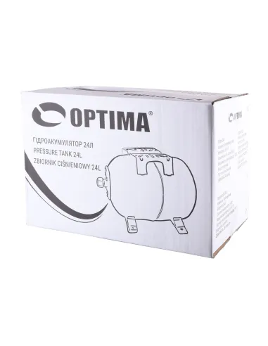 Гидроаккумулятор горизонтальный Optima 24 литра - 5
