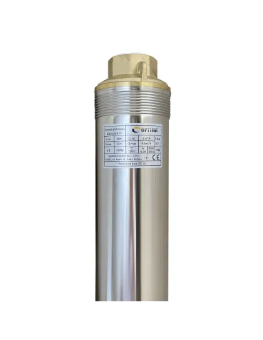 Центробежный глубинный насос Optima 4SDm 3/9 0.55 кВт, пульт, кабель 1.5 метра - 2