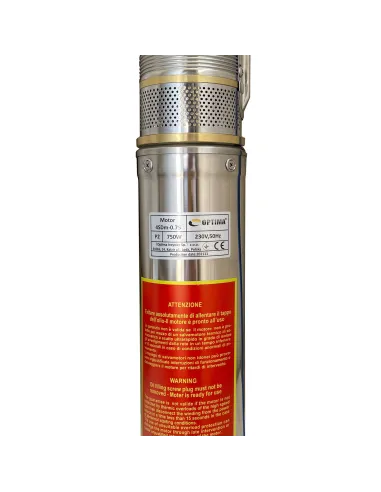 Центробежный глубинный насос Optima 4SDm 3/11 0.75 кВт, пульт, кабель 1.5 метра - 3