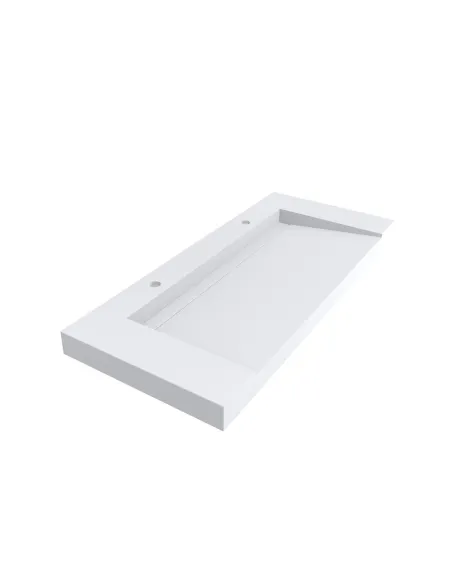 Умивальник для ванної Miraggio Olmos 1200 Matt, 529х1201х150 мм - 1