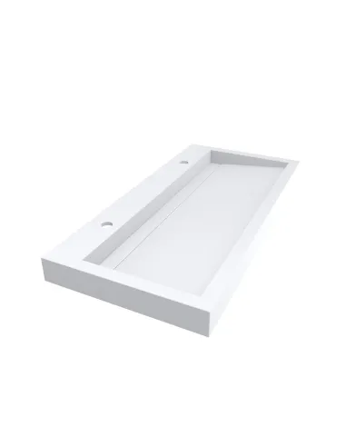 Умивальник для ванної Miraggio Olmos 1200 Matt, 529х1201х150 мм - 3