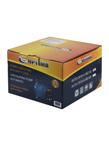 Циркуляционный насос Optima Prime OP25-40 Auto 130 мм, с гайками - 5
