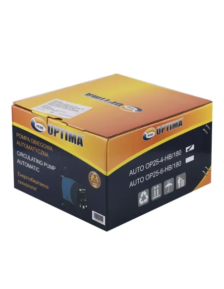 Циркуляційний насос Optima Prime OP25-40 Auto 180 мм з гайками - 5