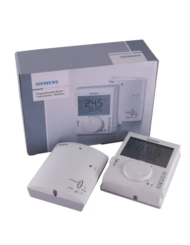 Терморегулятор Siemens RDJ100 RF/SET, програмований, бездротовий - 2