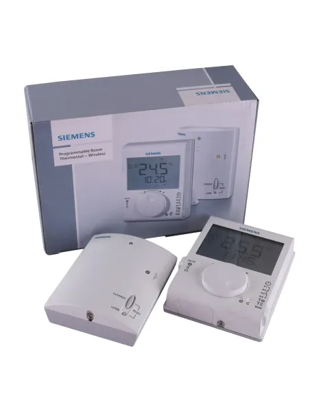 Терморегулятор Siemens RDJ100 RF/SET, програмований, бездротовий - 2
