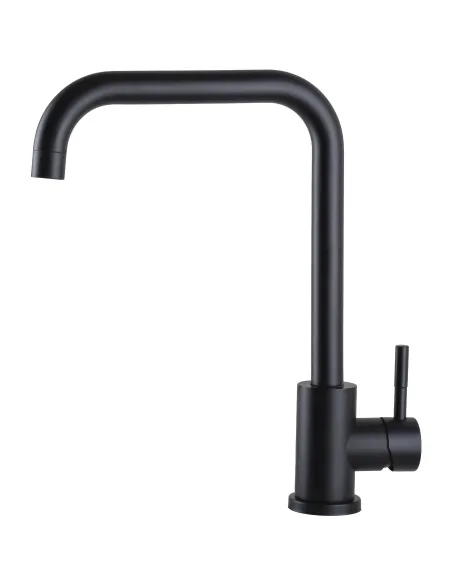 Смеситель для кухни Globus Lux Alpen SBT1-203L-BB, нержавеющая сталь, черный - 4