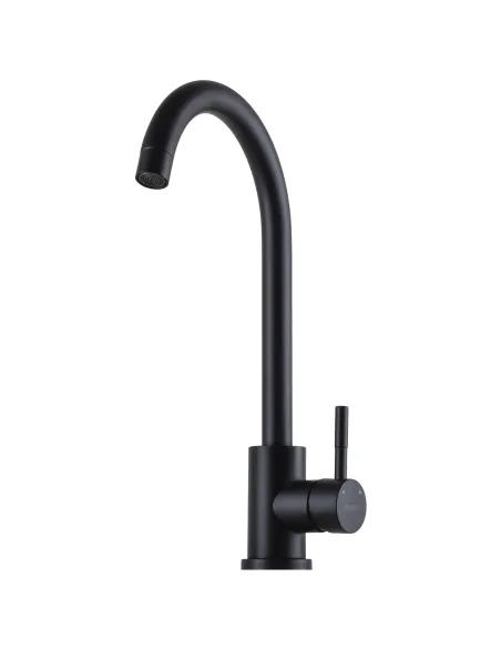 Змішувач для кухні Globus Lux Alpen SBT1-203S-BB, нержавіюча сталь, чорний - 2