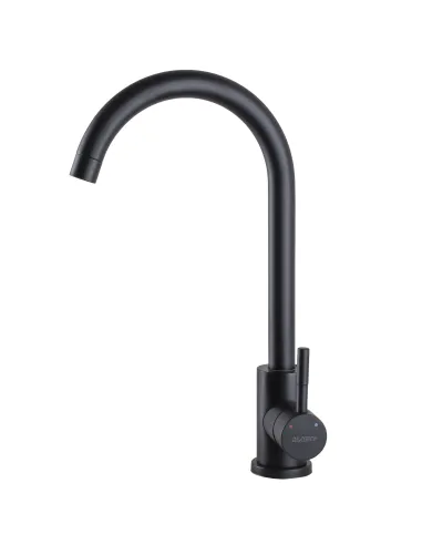 Змішувач для кухні Globus Lux Alpen SBT1-203S-BB, нержавіюча сталь, чорний - 3