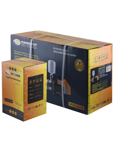 Насосна станція Optima Prime OP25XL604 IB 1.1 кВт, з частотним перетворювачем, бак 5 літрів - 7