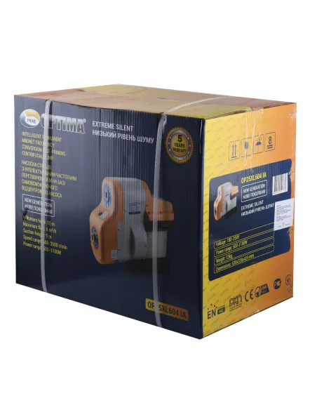 Насосна станція Optima Prime OP25XL604 IA 1.1 кВт, з частотним перетворювачем, бак 5 літрів - 5