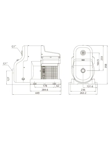 Насосна станція Optima Prime OP25XL604 IA 1.1 кВт, з частотним перетворювачем, бак 5 літрів - 6