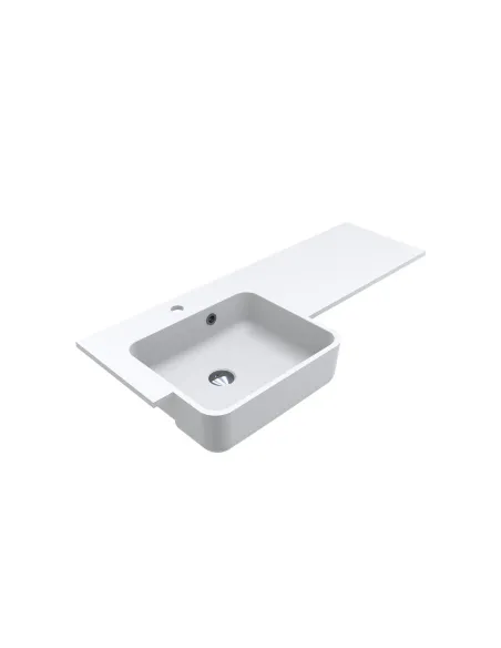 Умивальник для ванної Miraggio Fontana L Matt, 450х143х160 мм - 1