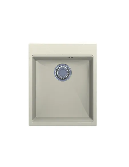Мийка кухонна кам`яна прямокутна Miraggio Lagoon 420 Jasmine, 507x419x215 мм - 3