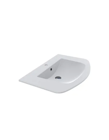 Умивальник для ванної Miraggio Dea 800 Mirasoft, 543х801х149 мм - 1