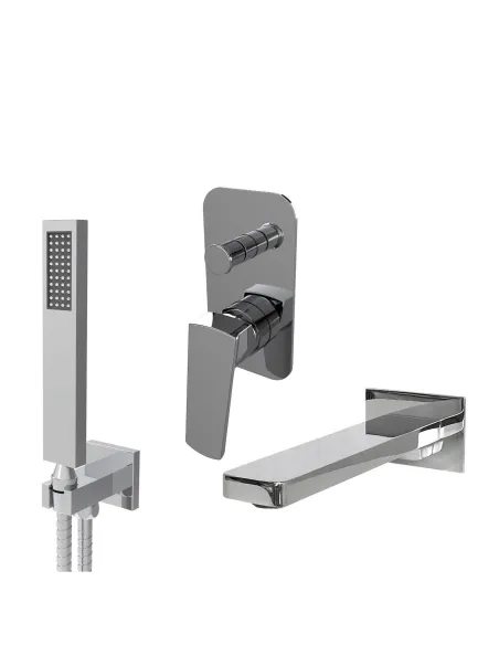 Смеситель для ванны скрытого монтажа Topaz Lexi TLG 21202-H21 хром - 1