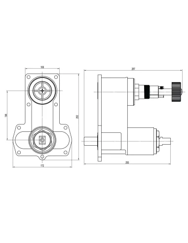 Смеситель для душа скрытого монтажа Topaz Odiss TO 08115-H13-BL с душевым набором - 4
