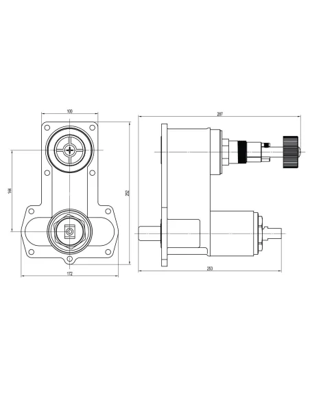 Смеситель для душа скрытого монтажа Topaz Odiss TO 08115-H13-BL с душевым набором - 4