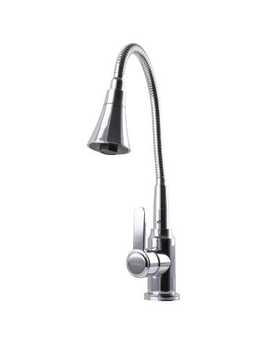 Смеситель для кухни с гибким изливом Domino Ellipse DCC-203SM-A хром гофроизлив - 3