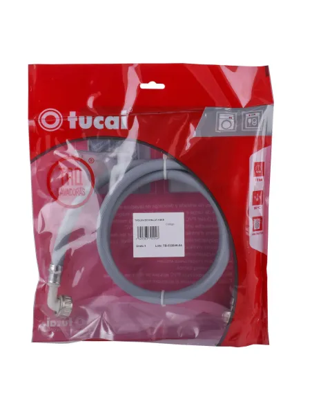 Шланг залива для стиральной машины Tucai TAQ-LAV- H3/4 2 м, латунная гайка - 1