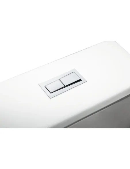 Унитаз компакт Q-Tap Crow Rimless, напольный, сиденье Slim Duroplast и Soft-close - 8