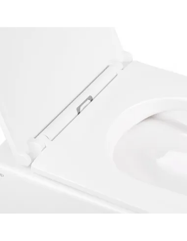 Унитаз подвесной Q-Tap Robin New Rimless, сиденье Slim Duroplast / Soft-close - 3