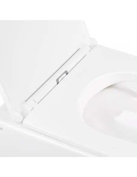 Унитаз подвесной Q-Tap Robin New Rimless, сиденье Slim Duroplast / Soft-close - 3