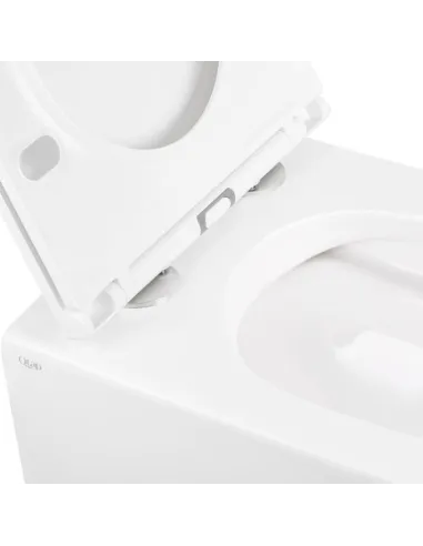 Унитаз подвесной Q-Tap Robin New Rimless, сиденье Slim Duroplast / Soft-close - 4