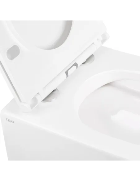 Унитаз подвесной Q-Tap Robin New Rimless, сиденье Slim Duroplast / Soft-close - 4