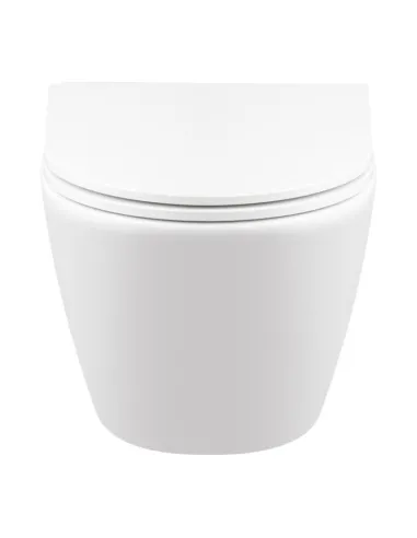 Унитаз подвесной Q-Tap Robin New Rimless, сиденье Slim Duroplast / Soft-close - 12