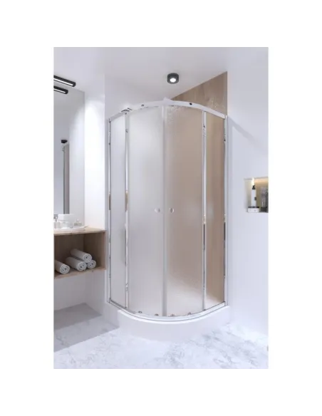 Душевая кабина Q-Tap Presto CRM1088AP5 80х80 см, полукруглая - 8