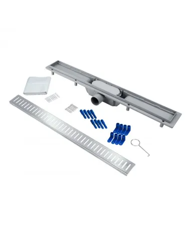 Трап лінійний Q-Tap Dry FA304 - 700 із ґратами 700х73 мм - 6