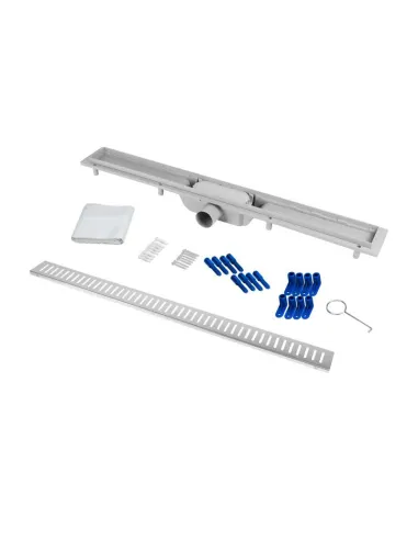 Трап линейный Q-Tap Dry FA304-800 с решеткой 800х73 мм - 6