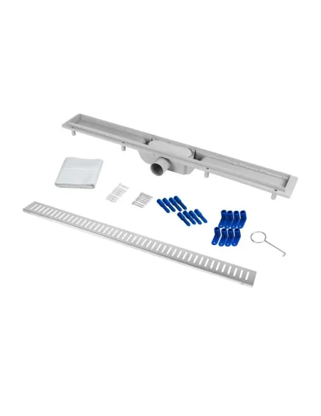 Трап линейный Q-Tap Dry FA304-800 с решеткой 800х73 мм - 6