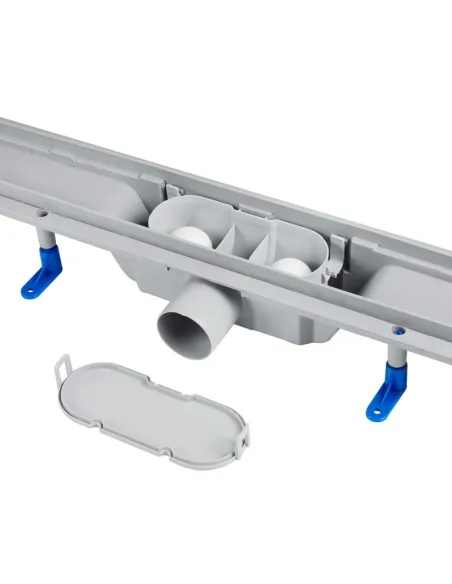 Трап линейный Q-Tap Dry FA304-900 с решеткой 900х73 мм - 4