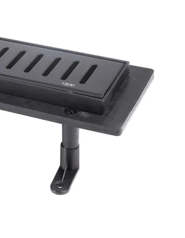 Трап лінійний Q-Tap Dry FF304 - 600MBLA з ґратами 600х73 мм - 3