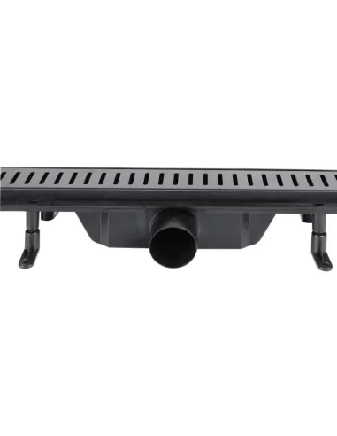 Трап лінійний Q-Tap Dry FF304 - 600MBLA з ґратами 600х73 мм - 4